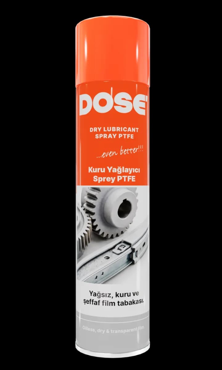 PTFE DRY LUBRICANT SPRAY - DOSE by Atlantik Tüketim Malları Tic. ve San. Ltd. Şti.