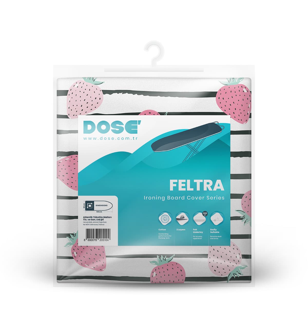 FELTRA SERİSİ ÜTÜ MASASI KILIFI