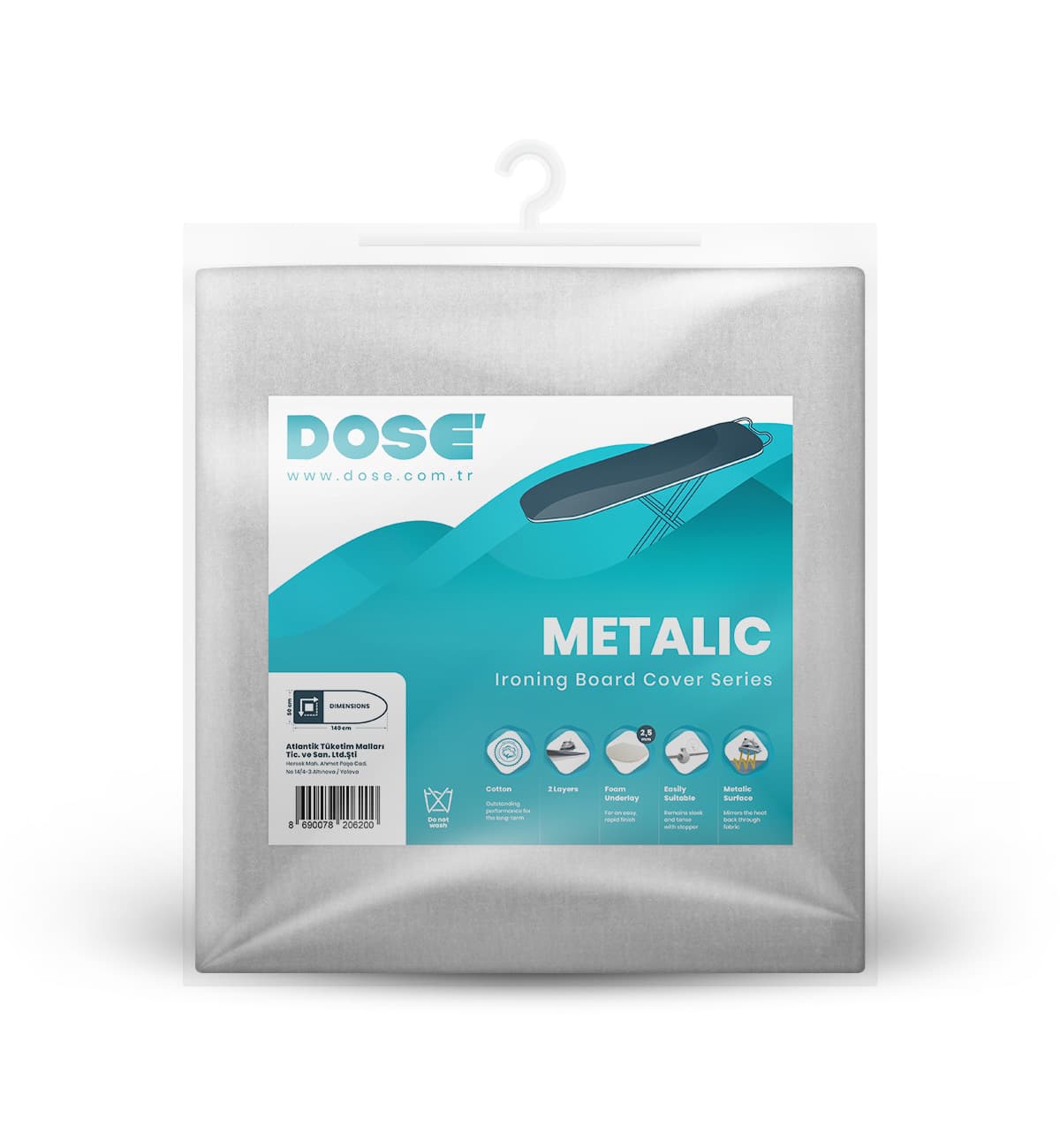 METALIC SERIES IRONING BOARD COVER